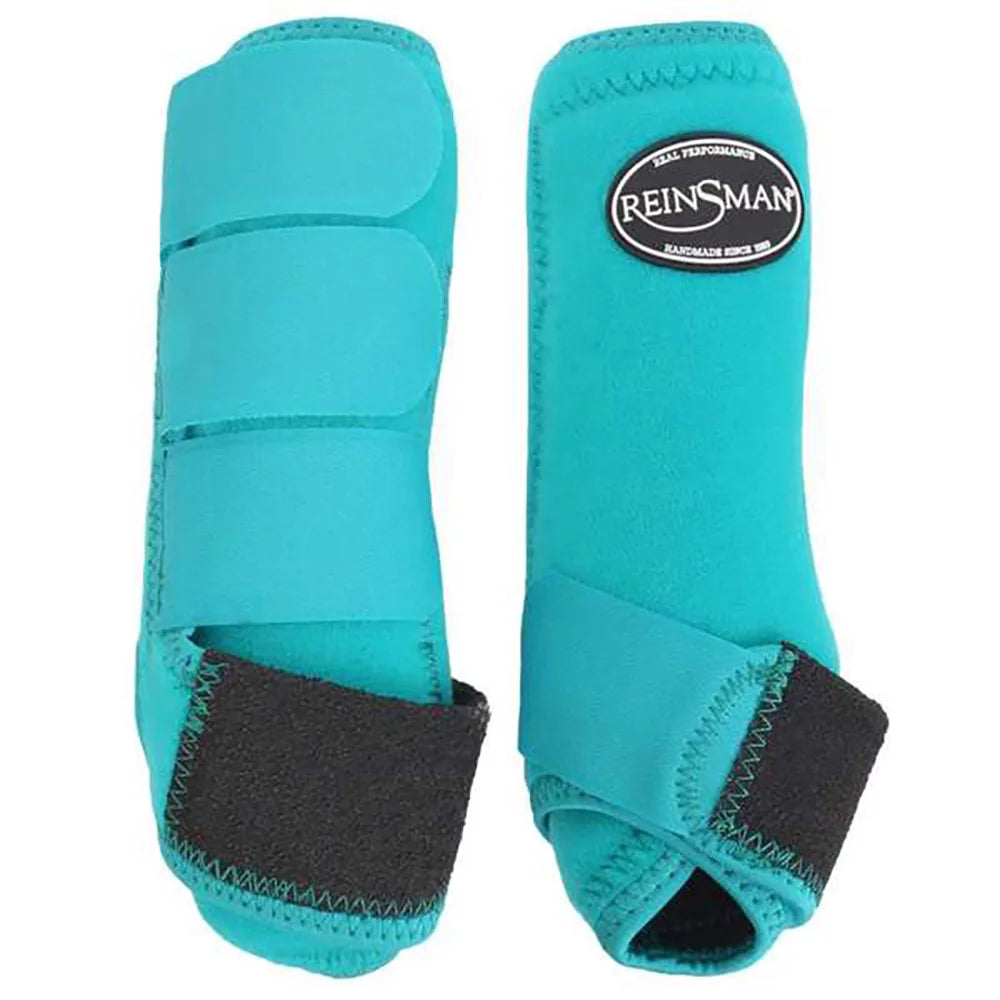 Reinsman Apex Sport Boots Medium 2pk Aqua - Coffman Tack