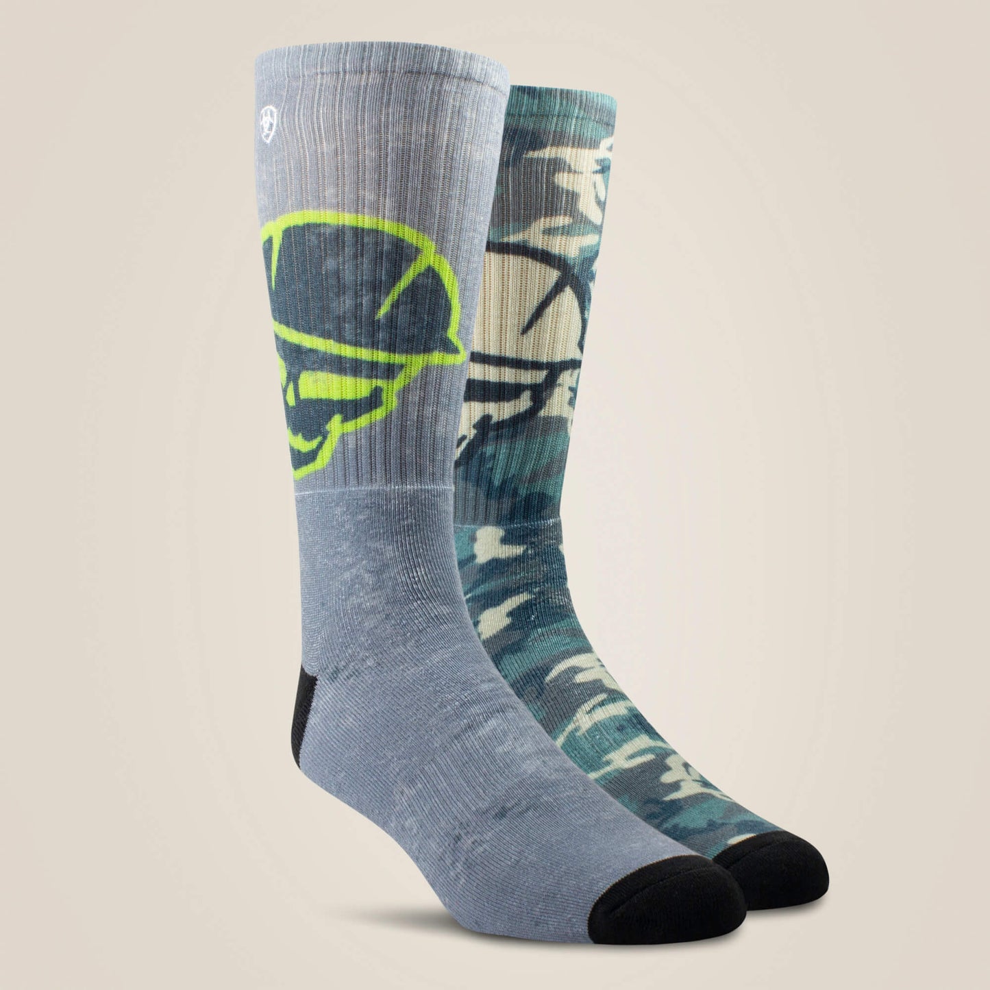 Ariat Roughneck Graphic Crew Socks - Coffman Tack