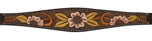 Circle Y Dogwood Flower Breast Collar - Coffman Tack