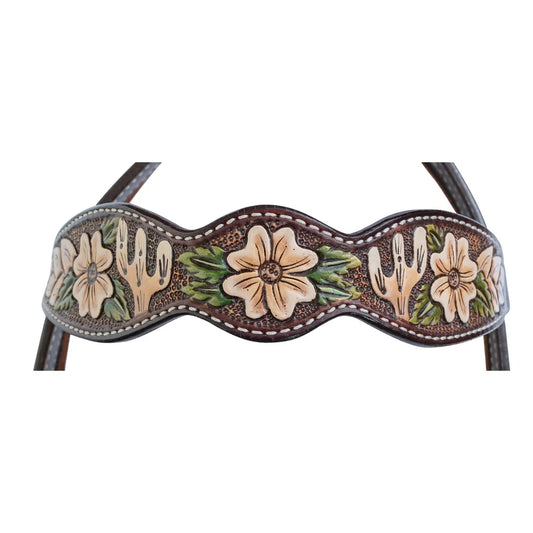 Circle Y Dogwood Desert Browband Headstall - Coffman Tack