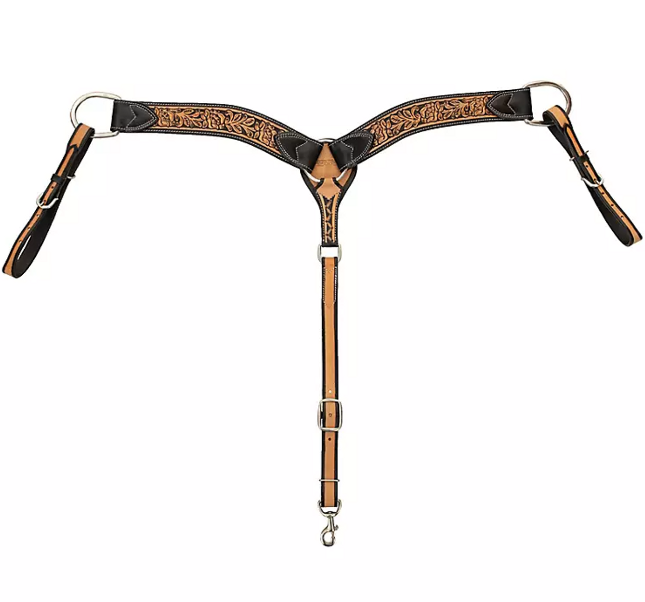Circle Y Blooming Wild Breast Collar - Coffman Tack