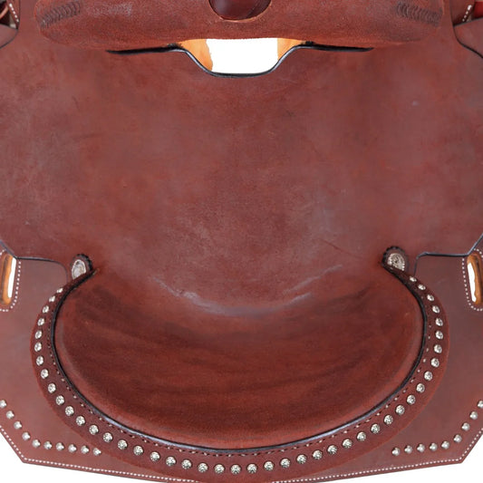 Circle Y Redwood Barrel Saddle - Coffman Tack