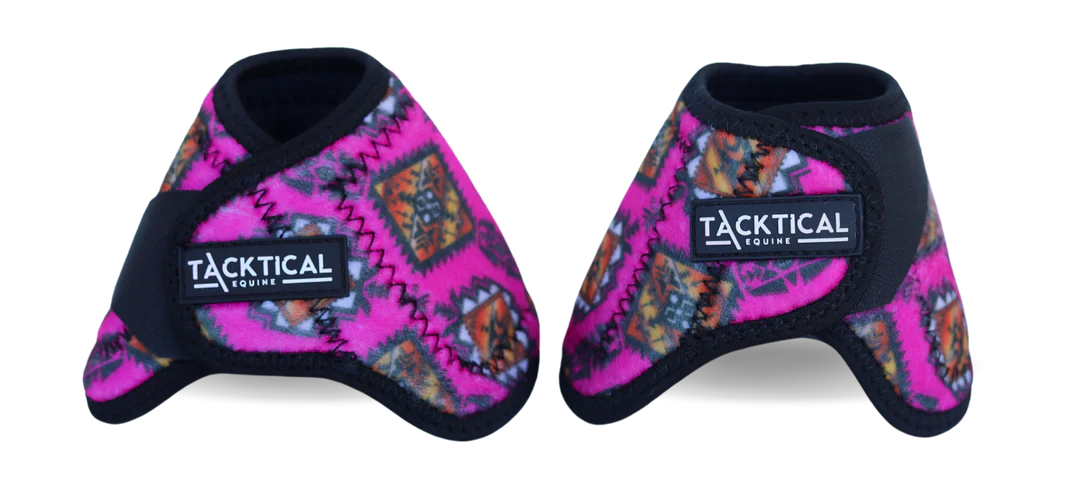 Tacktical Pink Sedona Bell Boots - Coffman Tack