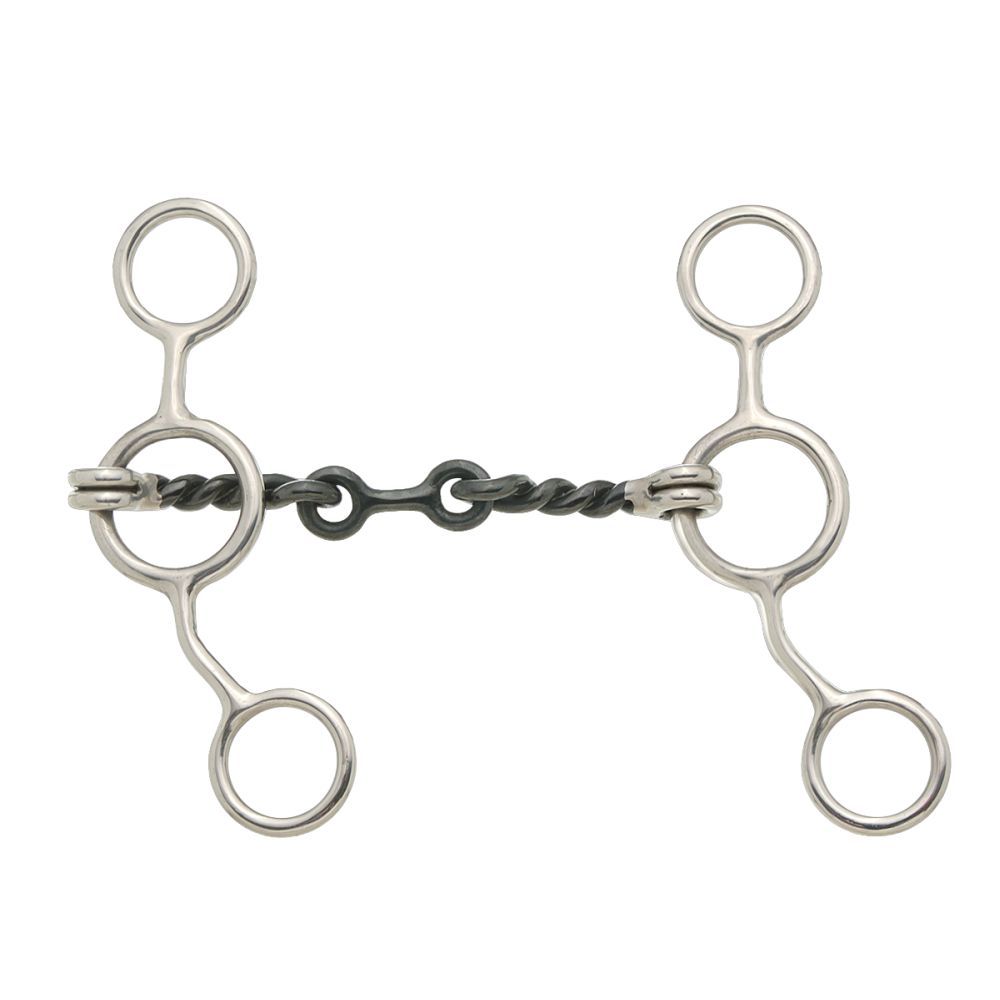 TOUGH1 SWEET IRON DOGBONE SNAFFLE - Coffman Tack