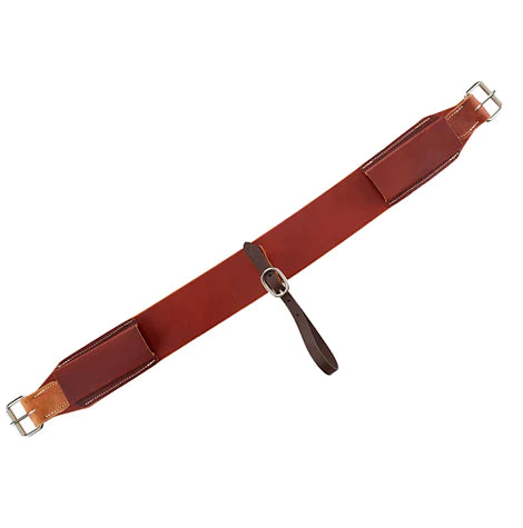 Berlin Leather 3" Single Ply Back Cinch W/ Billets B6006 - Coffman Tack