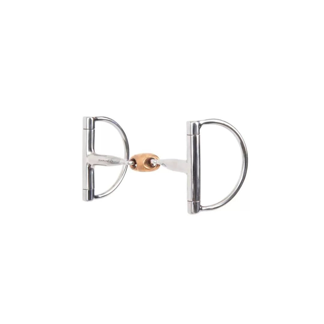 Reinsman Diamond R Copper Oval Link Hunter Dee Bit - Coffman Tack