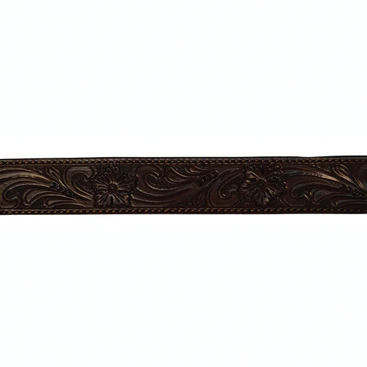 Circle Y 1 1/2" Straight Floral Tool Breast Collar - Coffman Tack