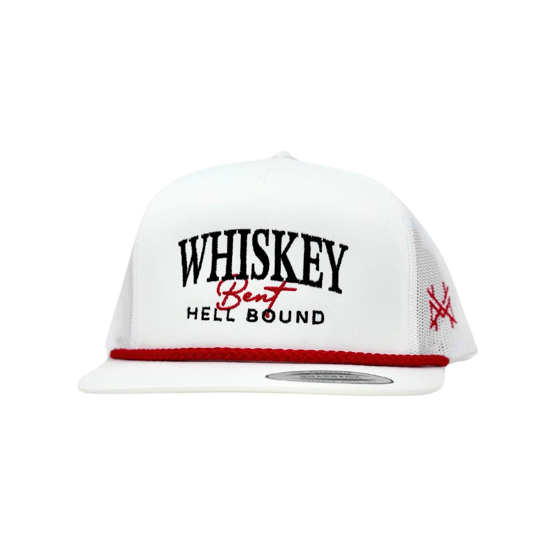 Whiskey Bent and Hell Bound Trucker Hat