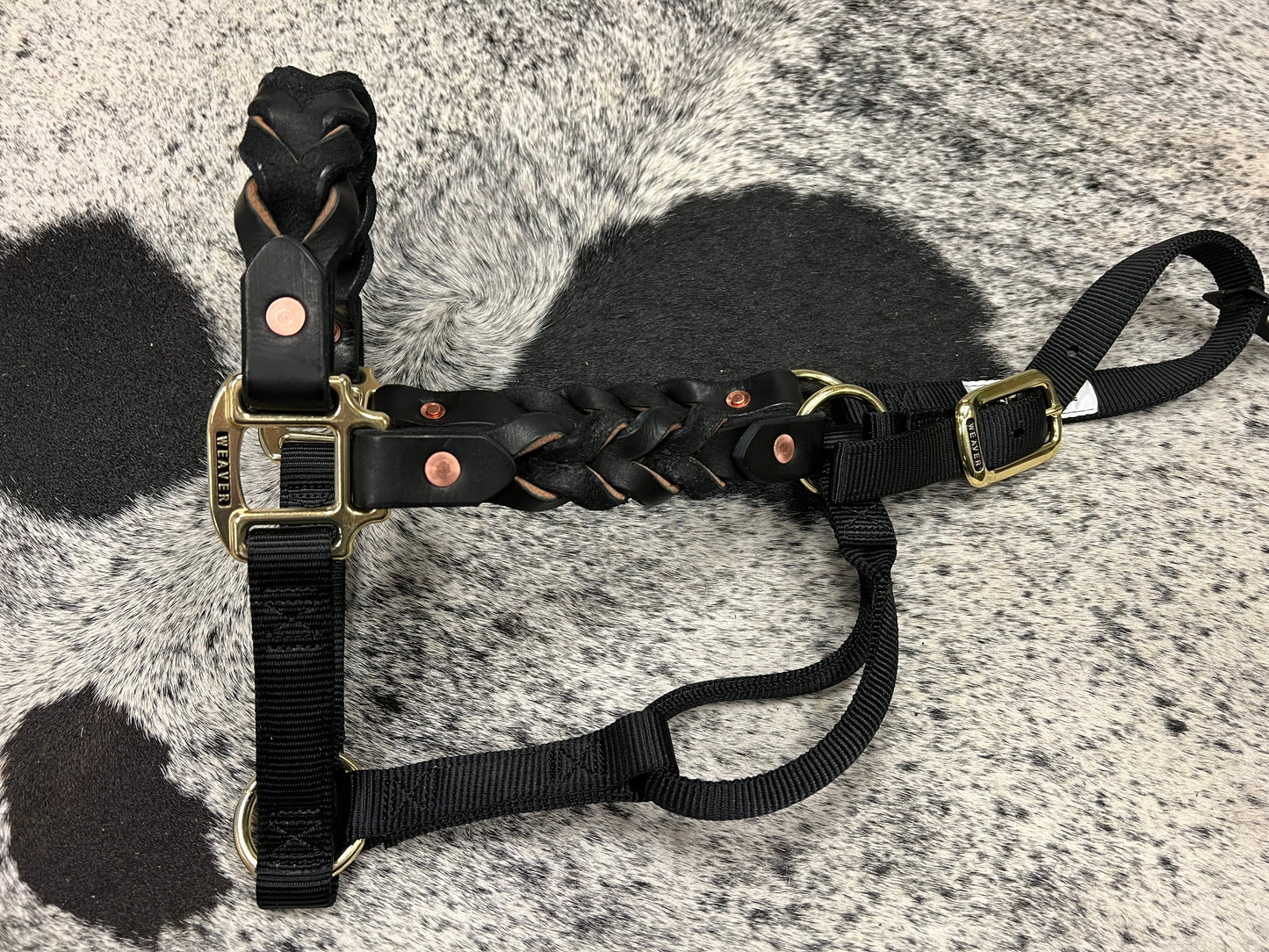 Blood Knot Halter Black