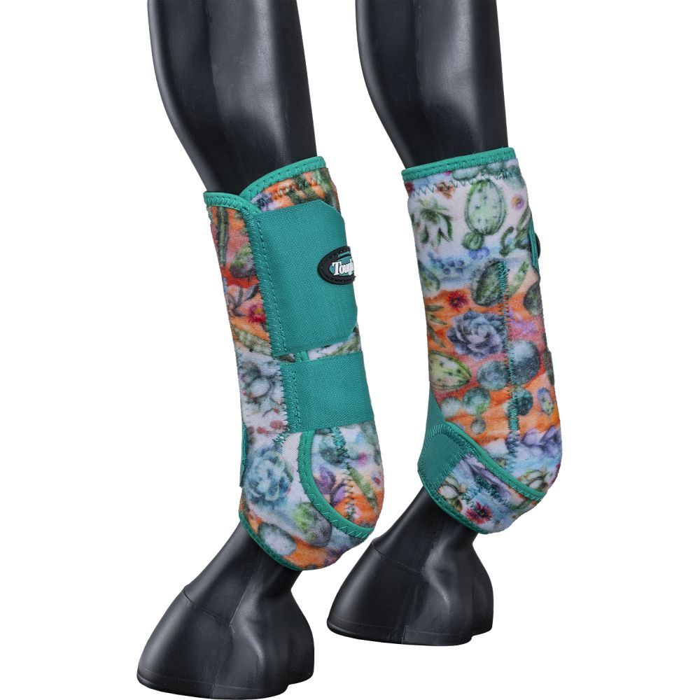 Tough1 Cactus Extreme Vented Sport Boots - Front - Coffman Tack