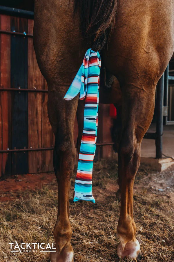 Tacktical Teal Serape Tail Bag - Coffman Tack