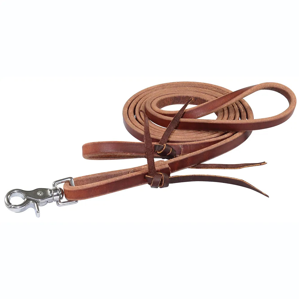 Reinsman Rosewood Roping Reins - Coffman Tack