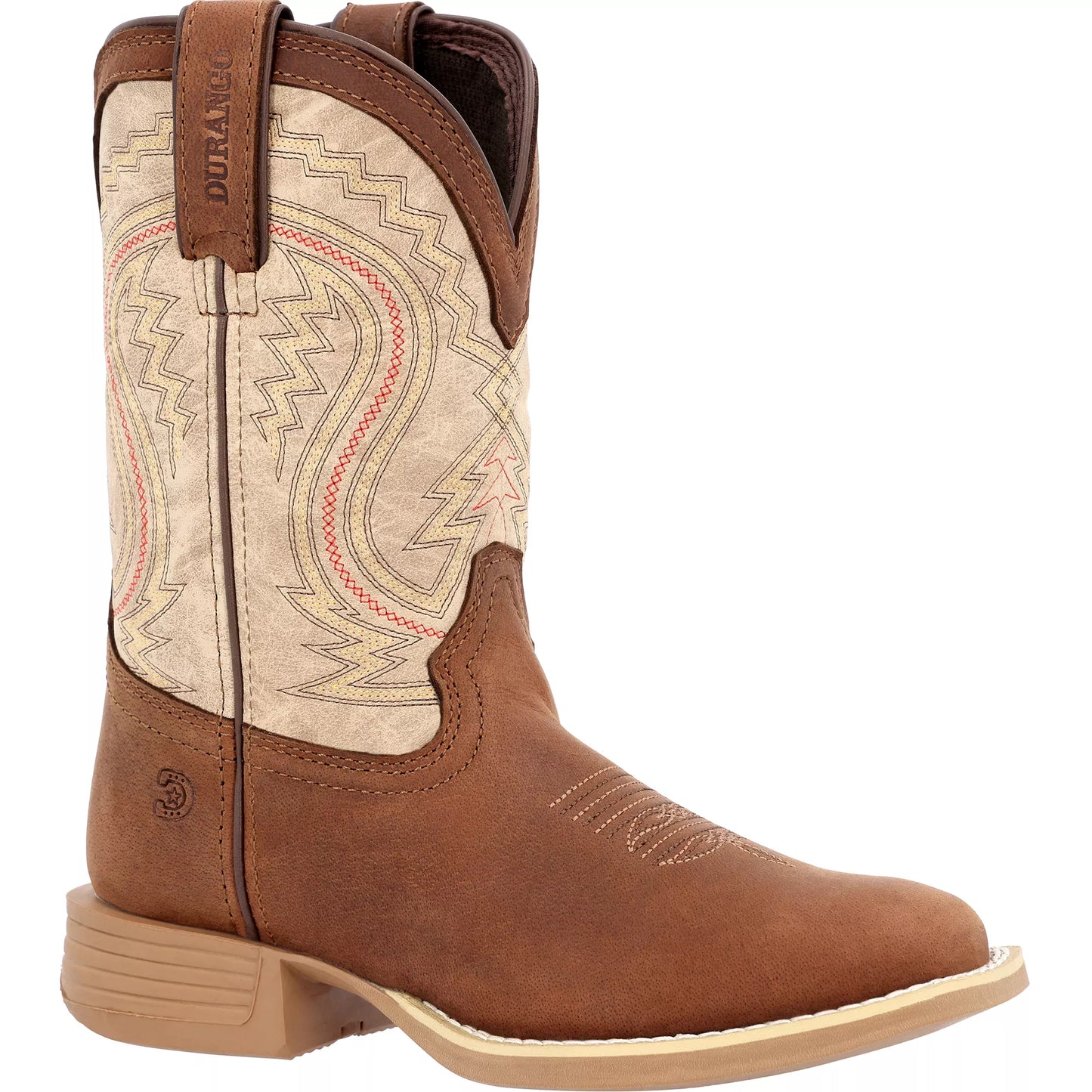 Durango Lil' Rebel Pro Little Kids' Coffee And Bone Western Boot - Coffman Tack