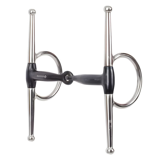 Reinsman Diamond R Full Cheek Smooth Bit - Coffman Tack