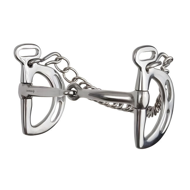 Reinsman Diamond R Uxeter Kimberwick Bit - Coffman Tack