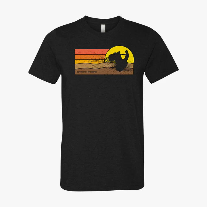 SUNSET RIDER GRAPHIC TEE Black - Coffman Tack