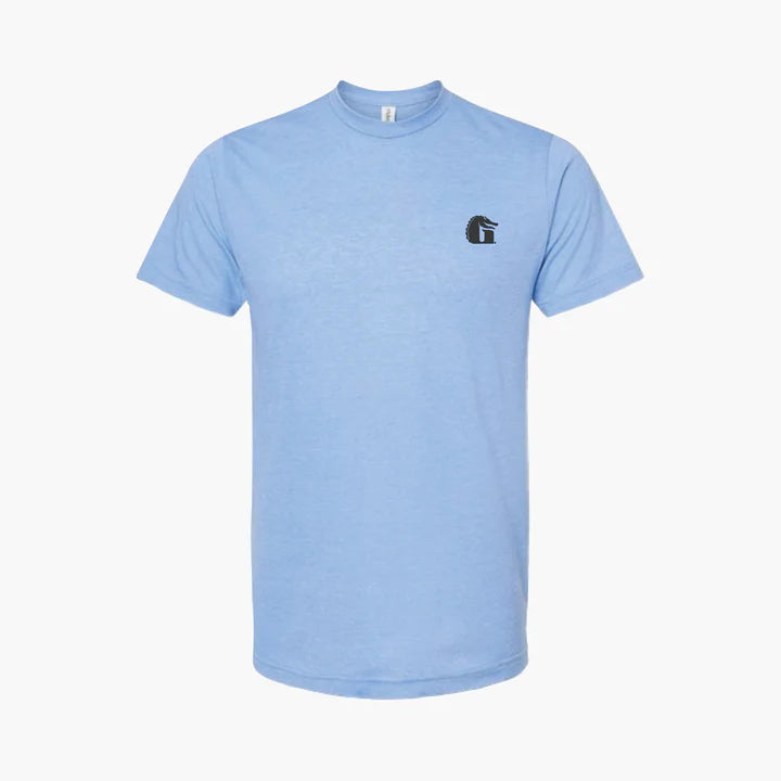DIVE TEAM GRAPHIC TEE Heather Blue - Coffman Tack