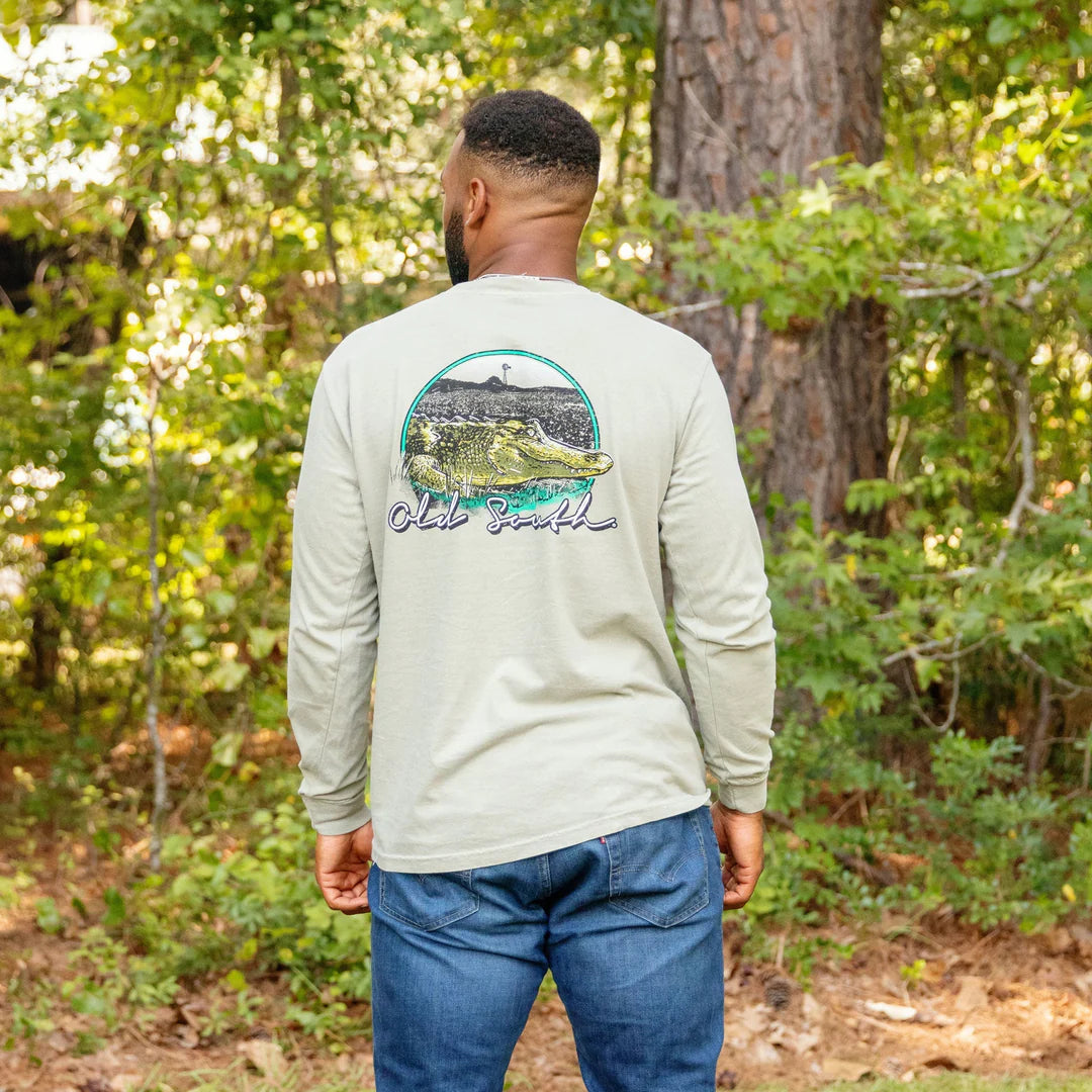 Alligator - Long Sleeve - Sandstone - Coffman Tack