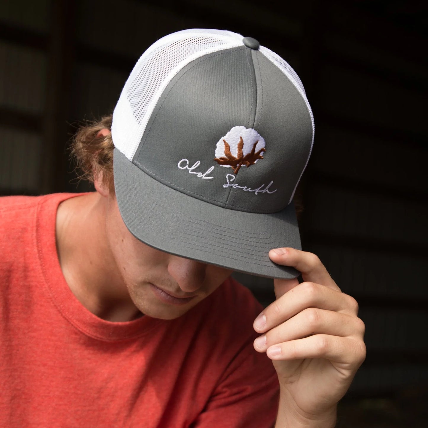 Cotton - Trucker Hat - Graphite - Coffman Tack