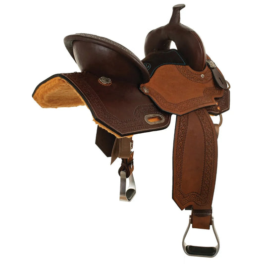 Circle Y 6231 Windcrest Barrel Saddle - Coffman Tack