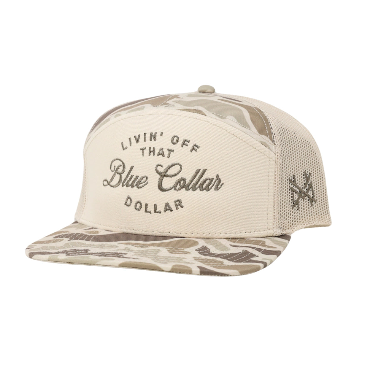 Blue Collar Dollar Trucker Hat