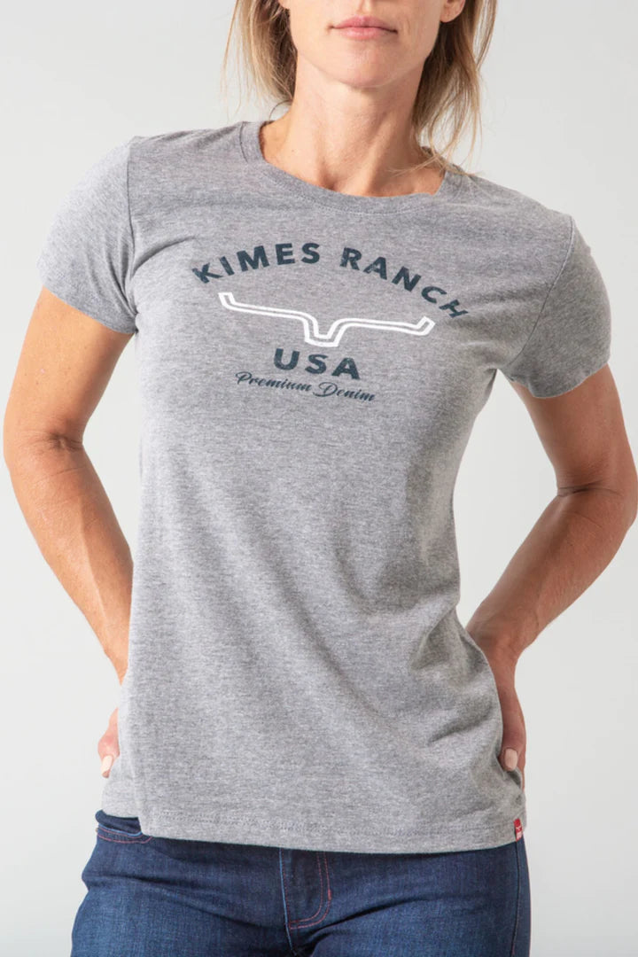 Kimes Ranch Ladies Arch Heather Tee - Coffman Tack