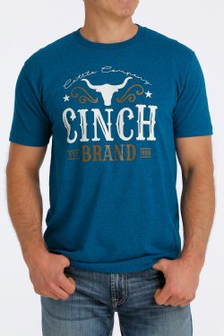 Cinch Cattle Co. Tee - Teal - Coffman Tack