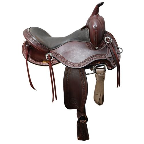 Circle Y 2614 Walnut Buffalo Gap Trail Saddle - Coffman Tack