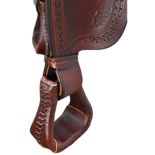 Circle Y 2614 Walnut Buffalo Gap Trail Saddle - Coffman Tack