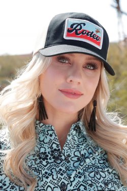 Womens Rodeo Cap Black