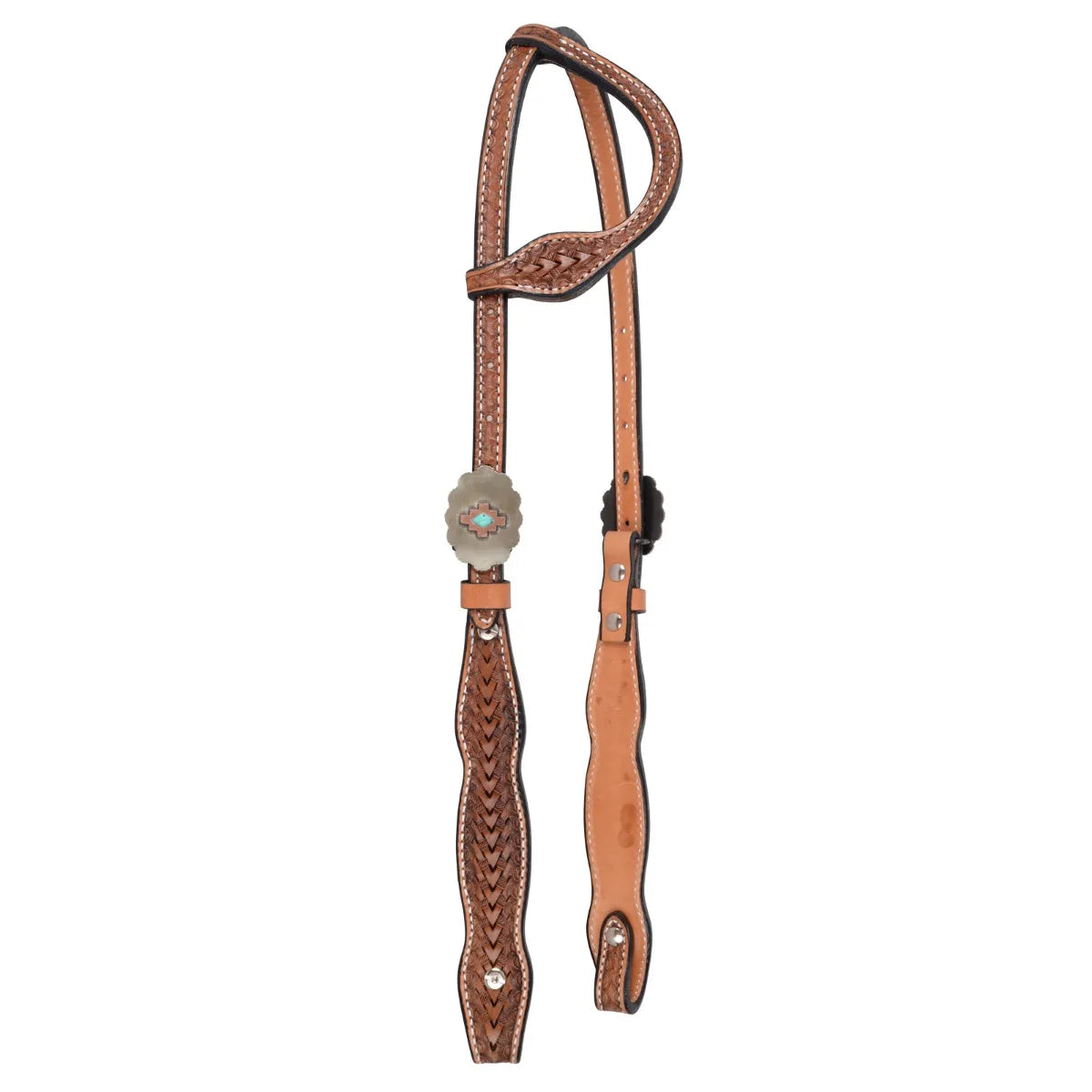 Circle Y Dawson One Ear Headstall - Coffman Tack