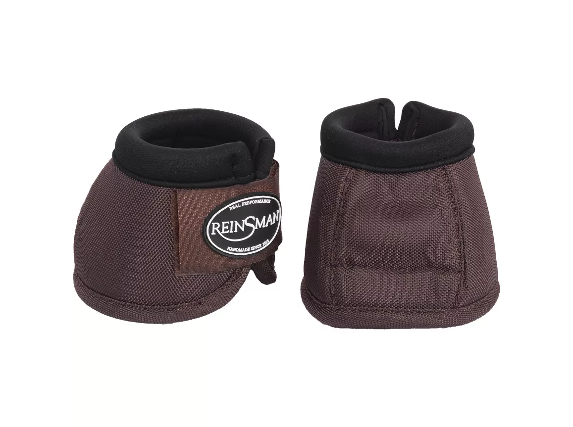 Reinsman Bell Boots Large Brown - Coffman Tack