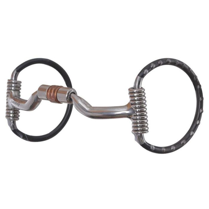 Reinsman Diamond R Ported Roller D-Ring - Coffman Tack