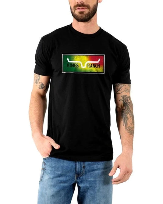 Kimes Ranch Blanket Tee Black - Coffman Tack