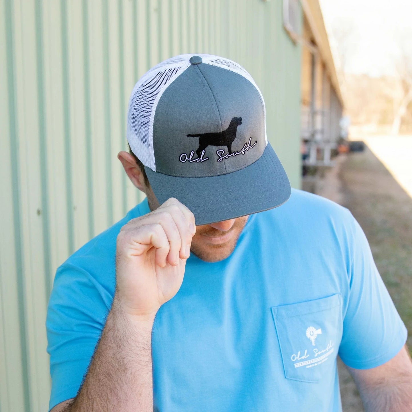 Labrador - Trucker Hat - Graphite - Coffman Tack