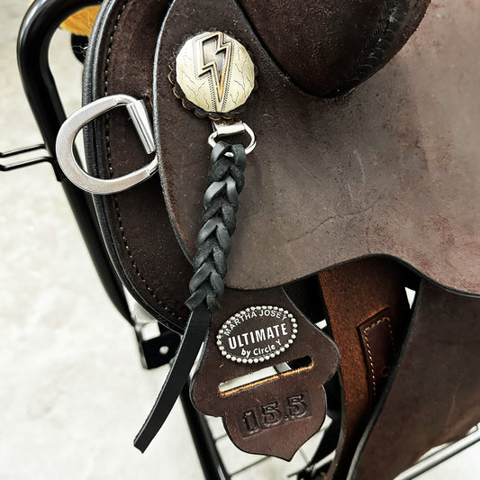 Circle Y MJ08 Martha Josey Lightning Contender Lightspeed Barrel Saddle - Coffman Tack