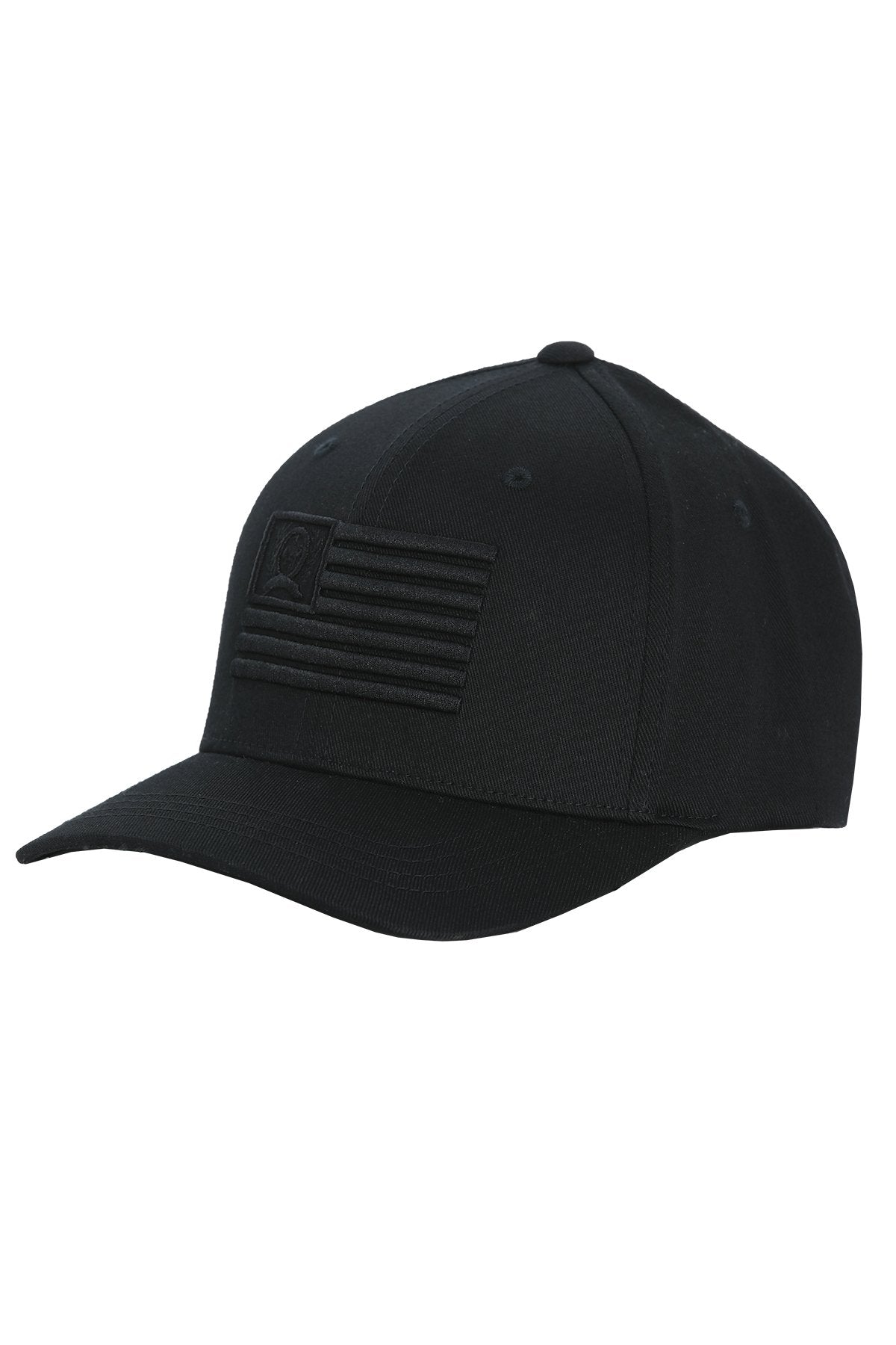 Cinch Men's Flexfit Baseball Cap - Black - Coffman Tack