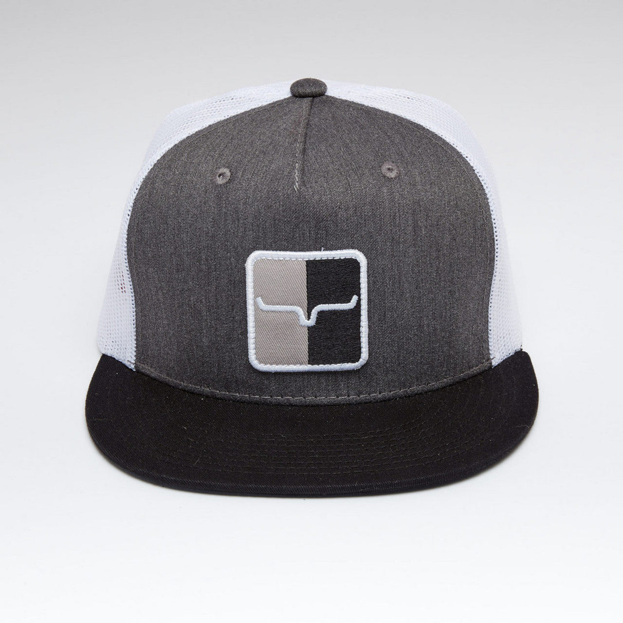 Kimes Ranch Mirror Trucker Charcoal Heather Hat - Coffman Tack