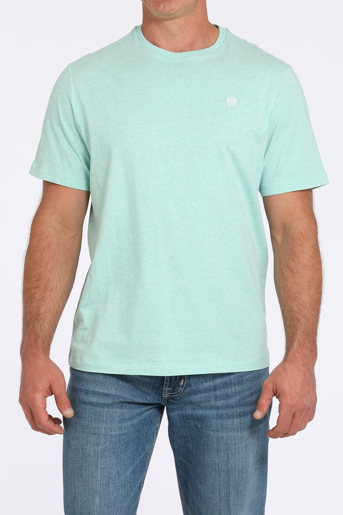 Men's Solid Tee - Turquoise