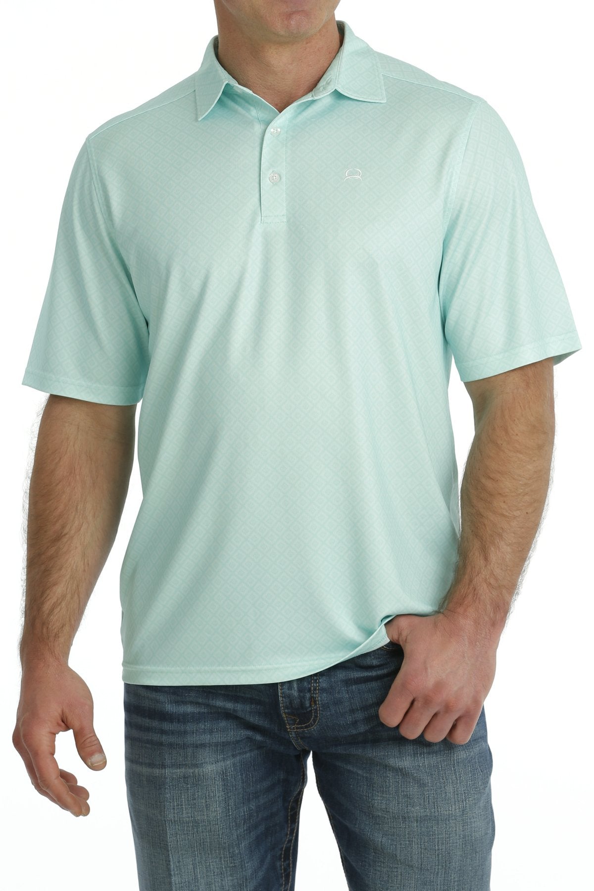 MEN'S SHORT SLEEVE ARENAFLEX POLO SHIRT - MINT