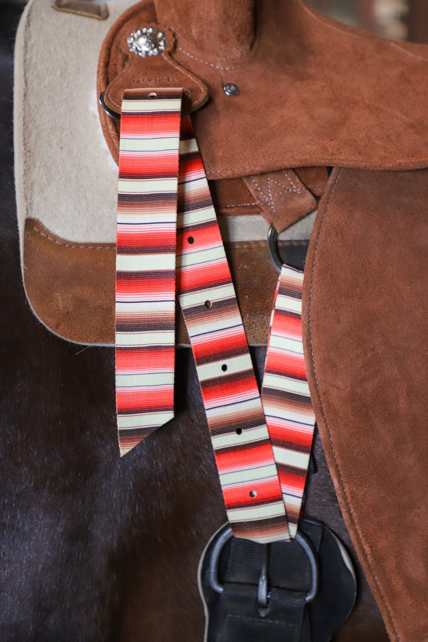 Tacktical Sunset Serape Latigo & Off Billet Set - Coffman Tack