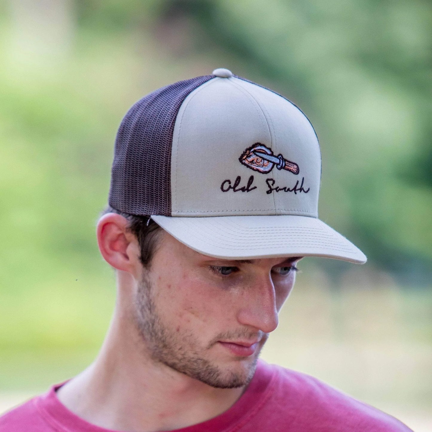 Oyster - Trucker Hat - Khaki - Coffman Tack