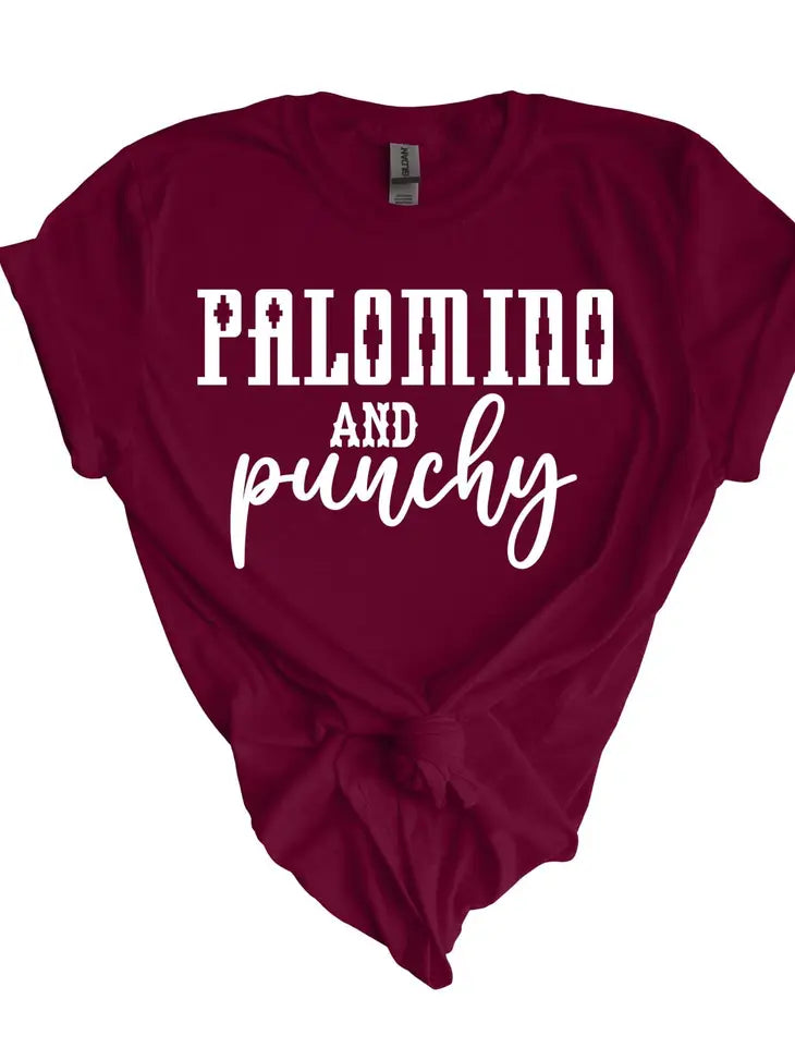 Palomino and Punchy Tee - Coffman Tack