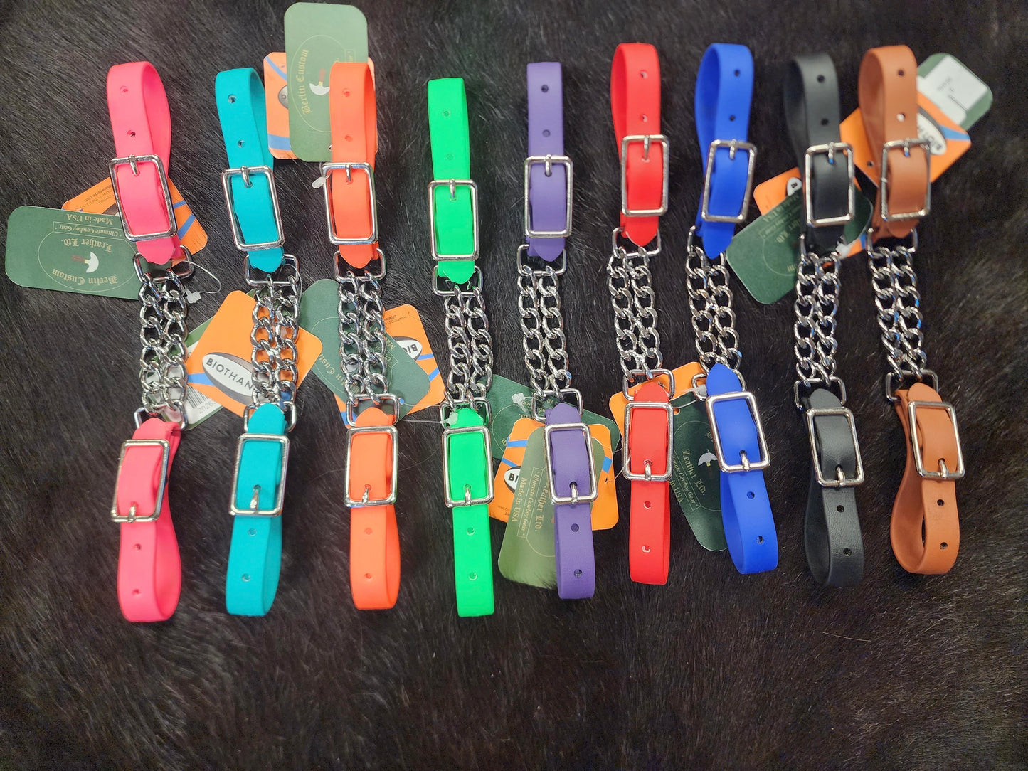 Biothane Curb Straps - Coffman Tack