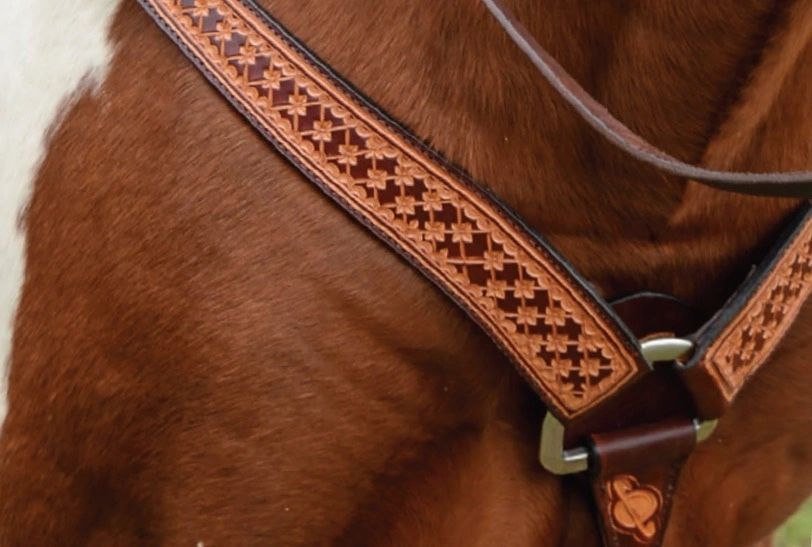 Circle Y Saturn Rising Vintage One Ear Headstall - Coffman Tack