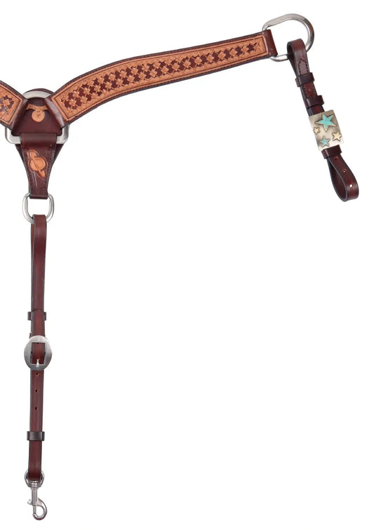 Circle Y Saturn Rising Vintage One Ear Headstall - Coffman Tack