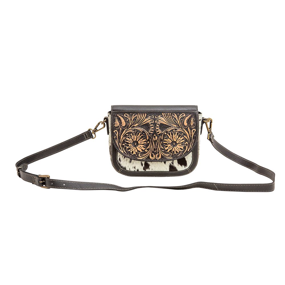 Myra Blossom Hand Tooled Bag