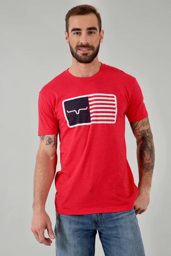Kimes Ranch American Trucker Tee - Coffman Tack