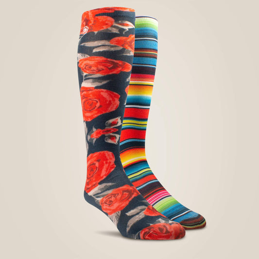 Ariat Western Beauty Knee High Socks - Coffman Tack