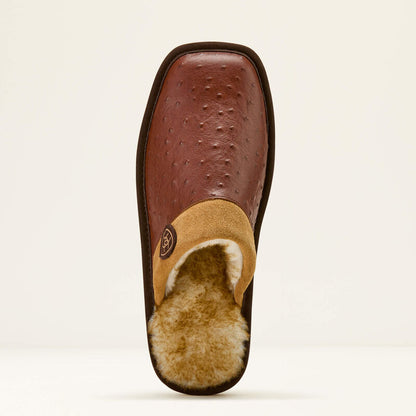 Silversmith Square Toe Exotic Slipper